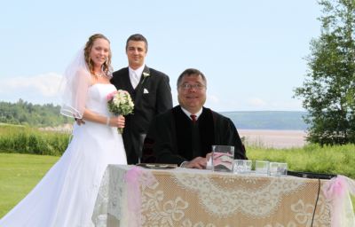Kim Robitaille and John Pece